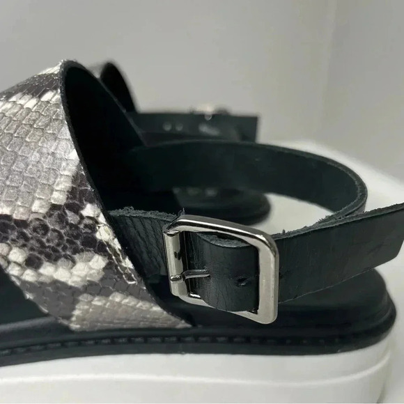 Ateliers Snakeskin Print Platform Sandal - Picture 6 of 13